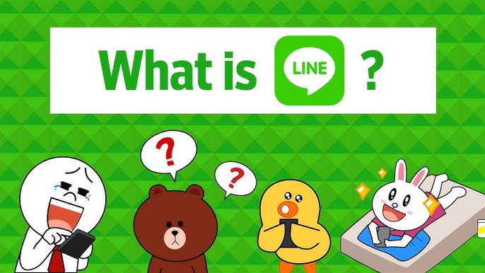 How does the Line app identify targeted customers?
